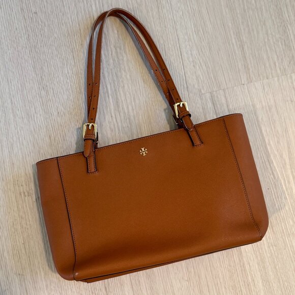 Tory Burch York Small Buckle Tote - Picture 1 of 10